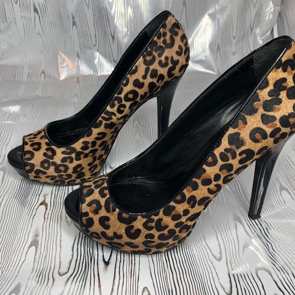 Aldo Cheetah Print Sandals - Picture 2 of 3